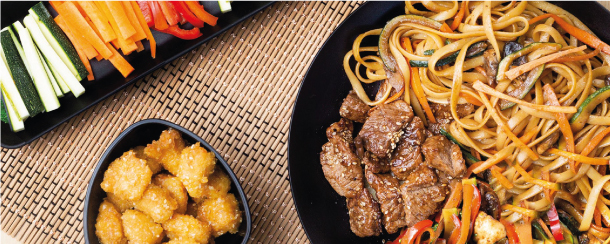 Sabor oriental con estilo Colombiano