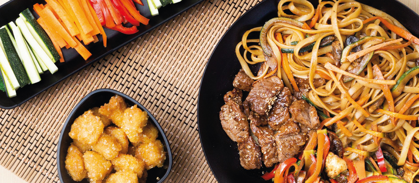Sabor oriental con estilo Colombiano