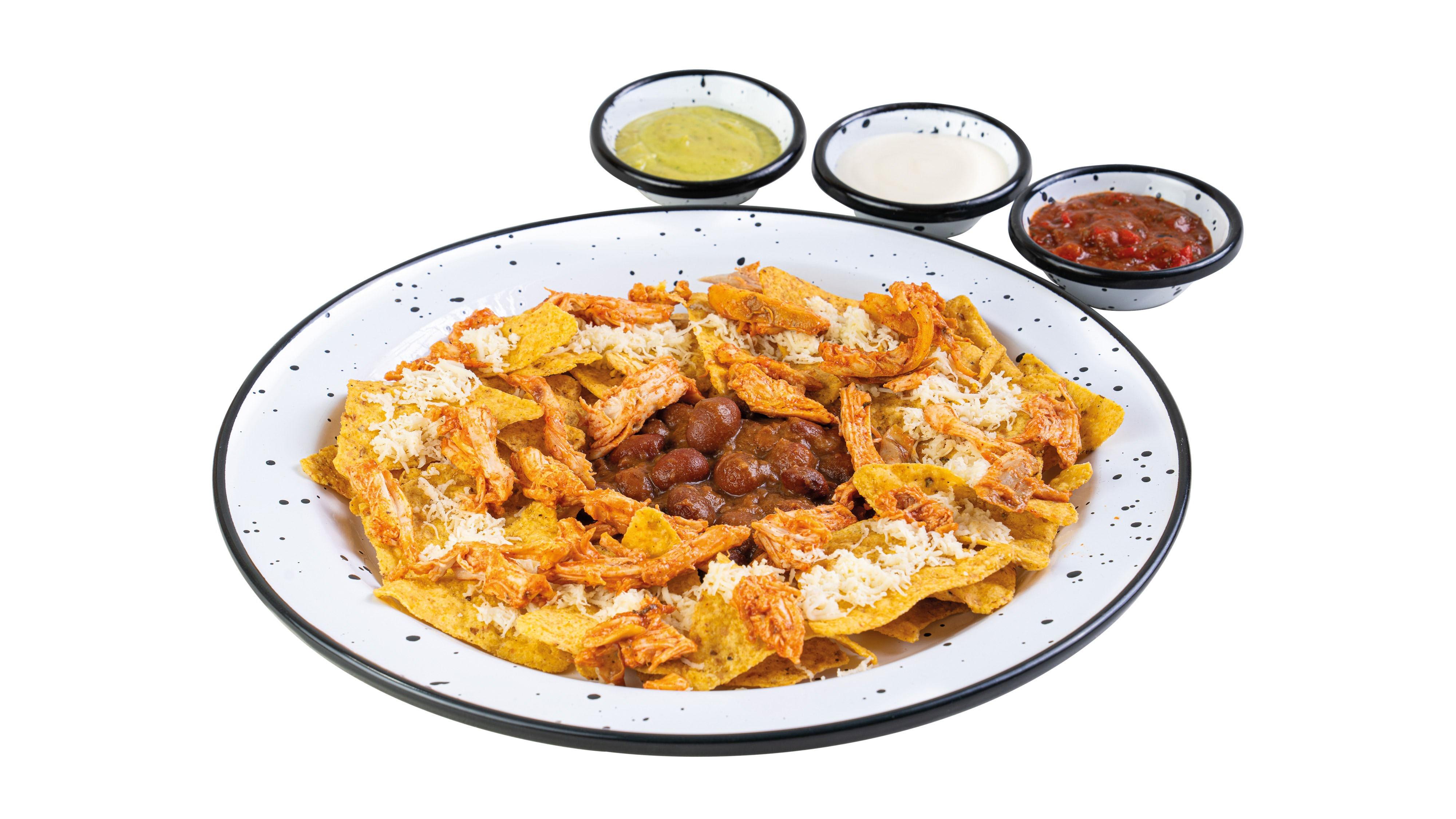 Nachos con Pollo