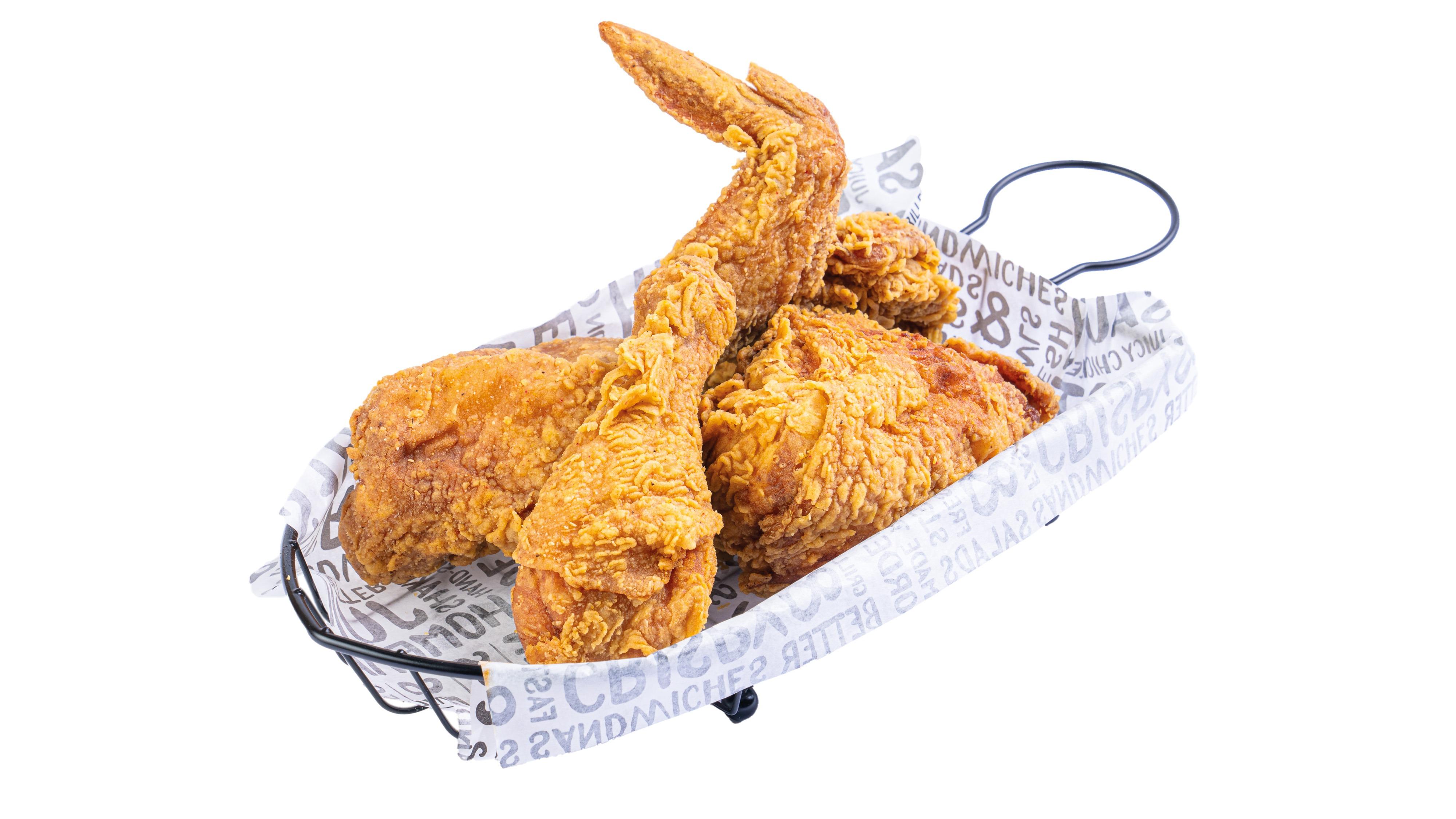 Medio Pollo Apanado