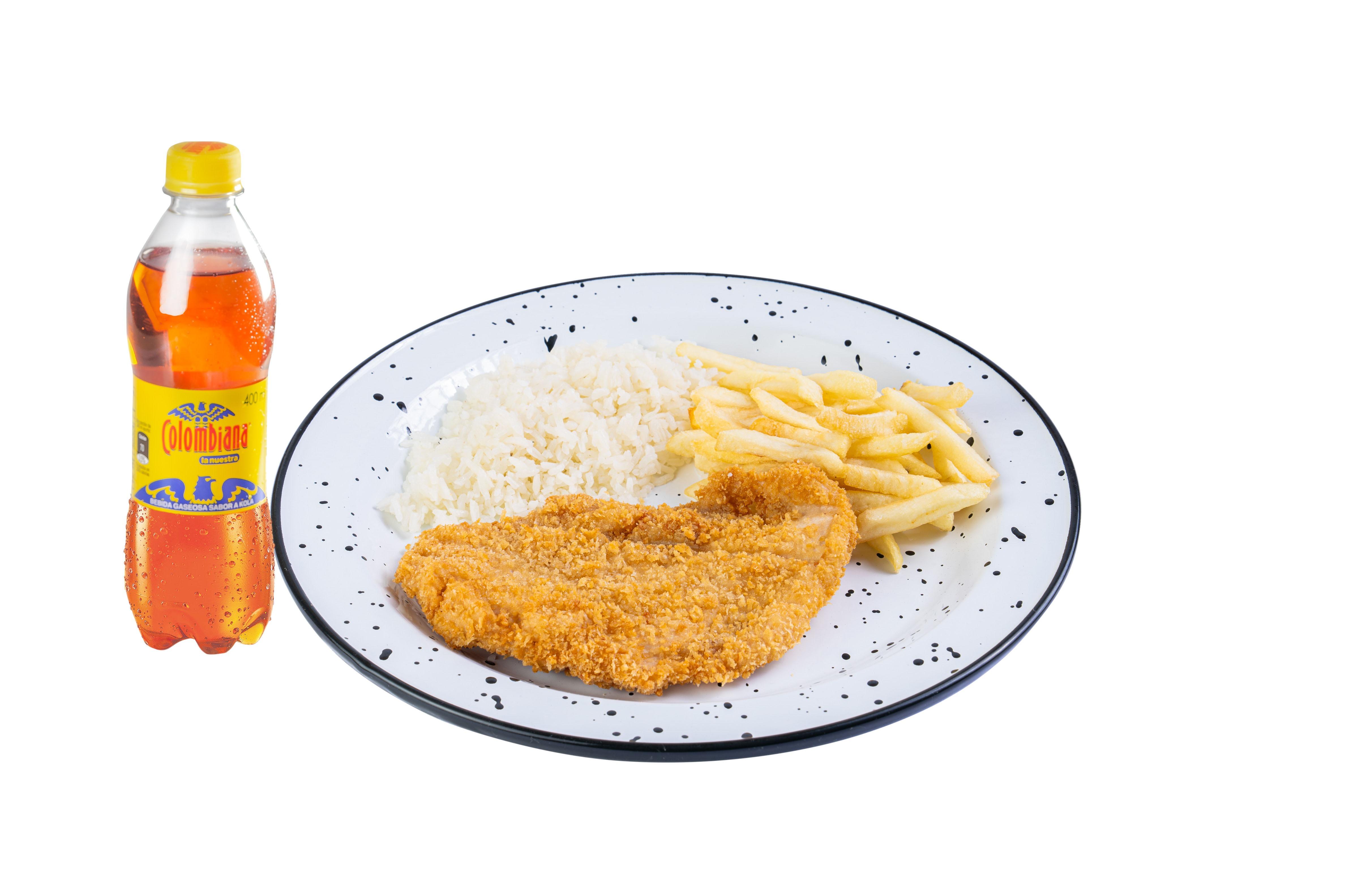 Combo Media Milanesa