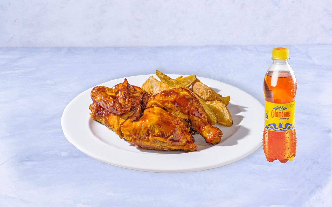 Combo Medio Pollo Explosión Bbq