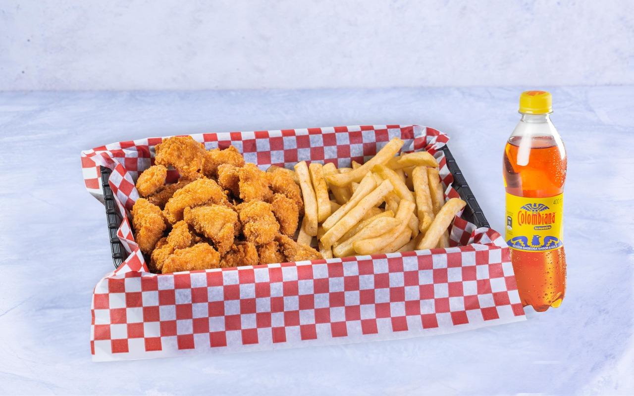 Combo Trocitos de Pollo Apanados
