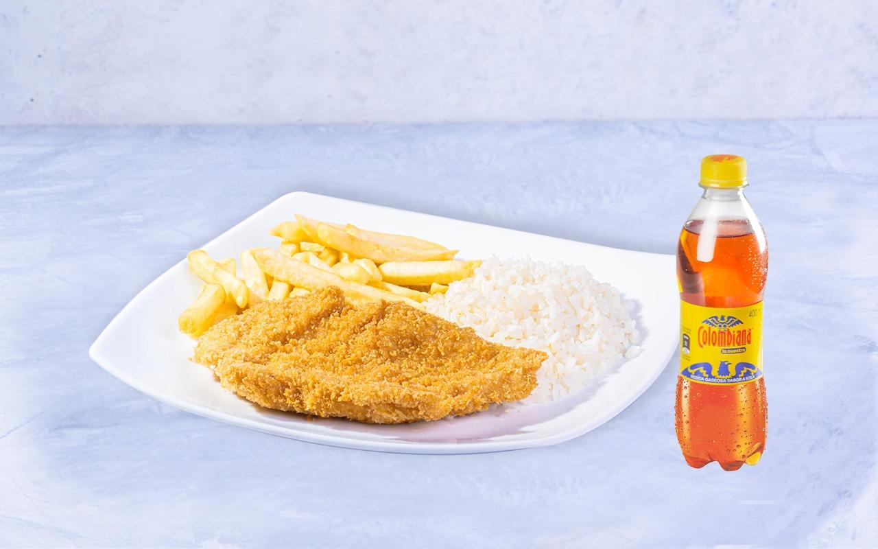 Combo Media Milanesa