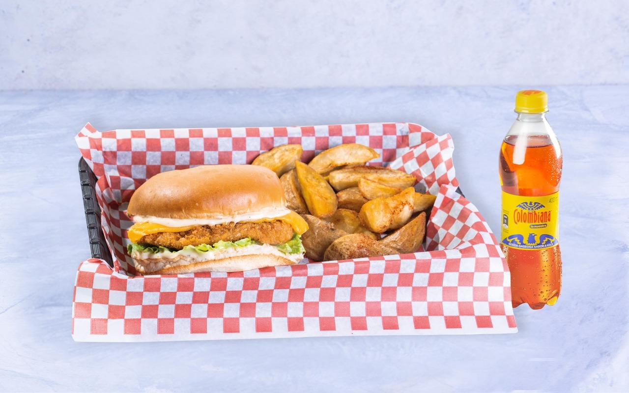 Combo Pollo Burguer