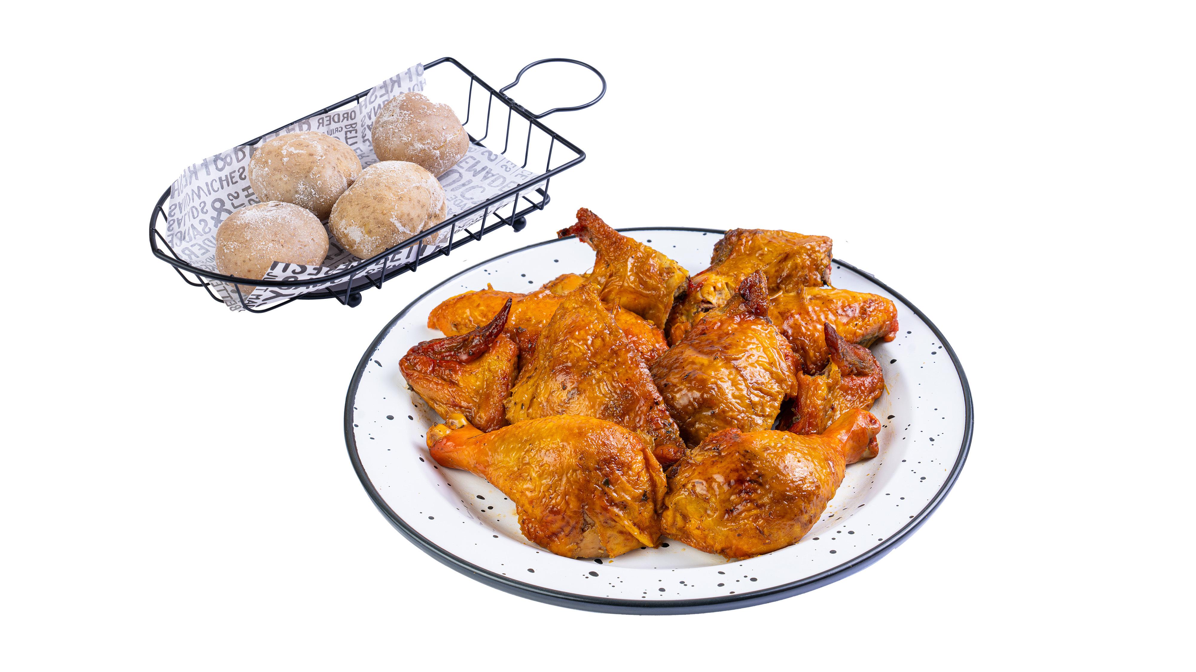 Pollo Asado Papa Salada Web