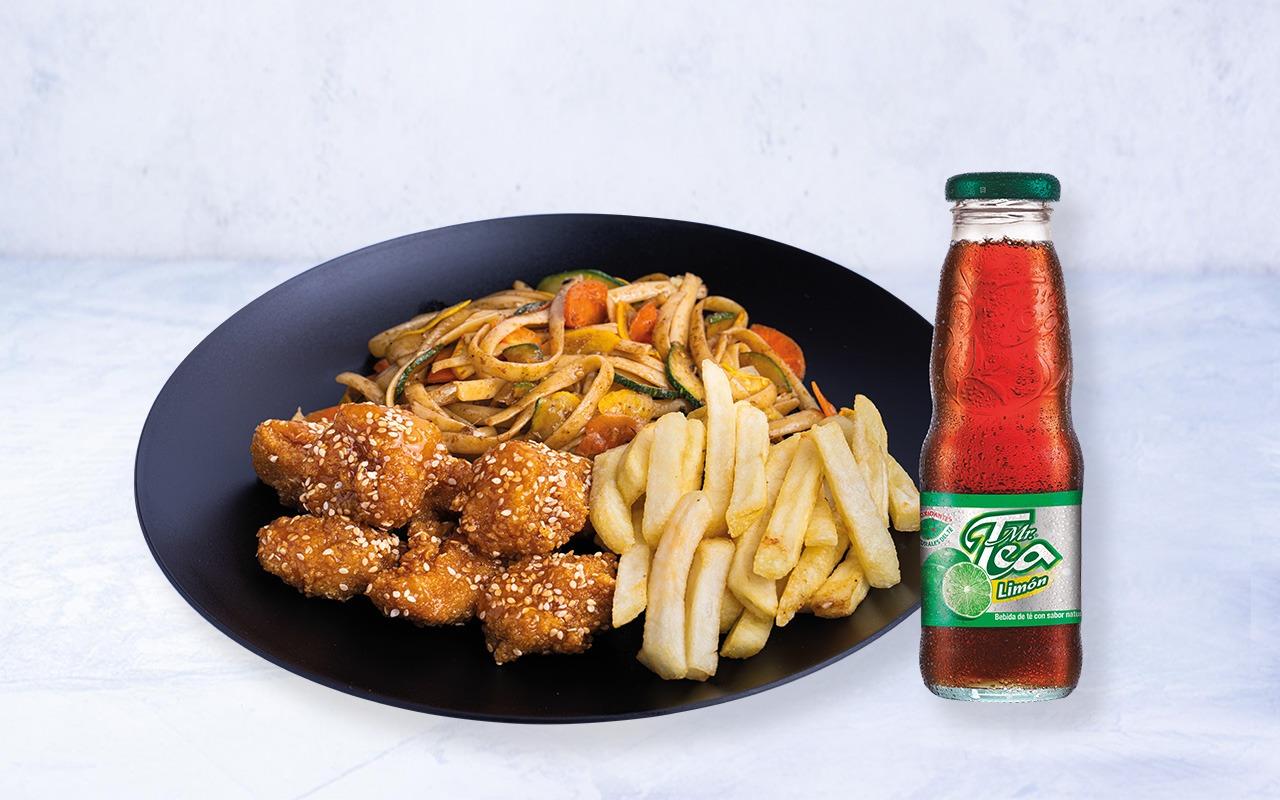 Combo Wok Box Pollo Oferta