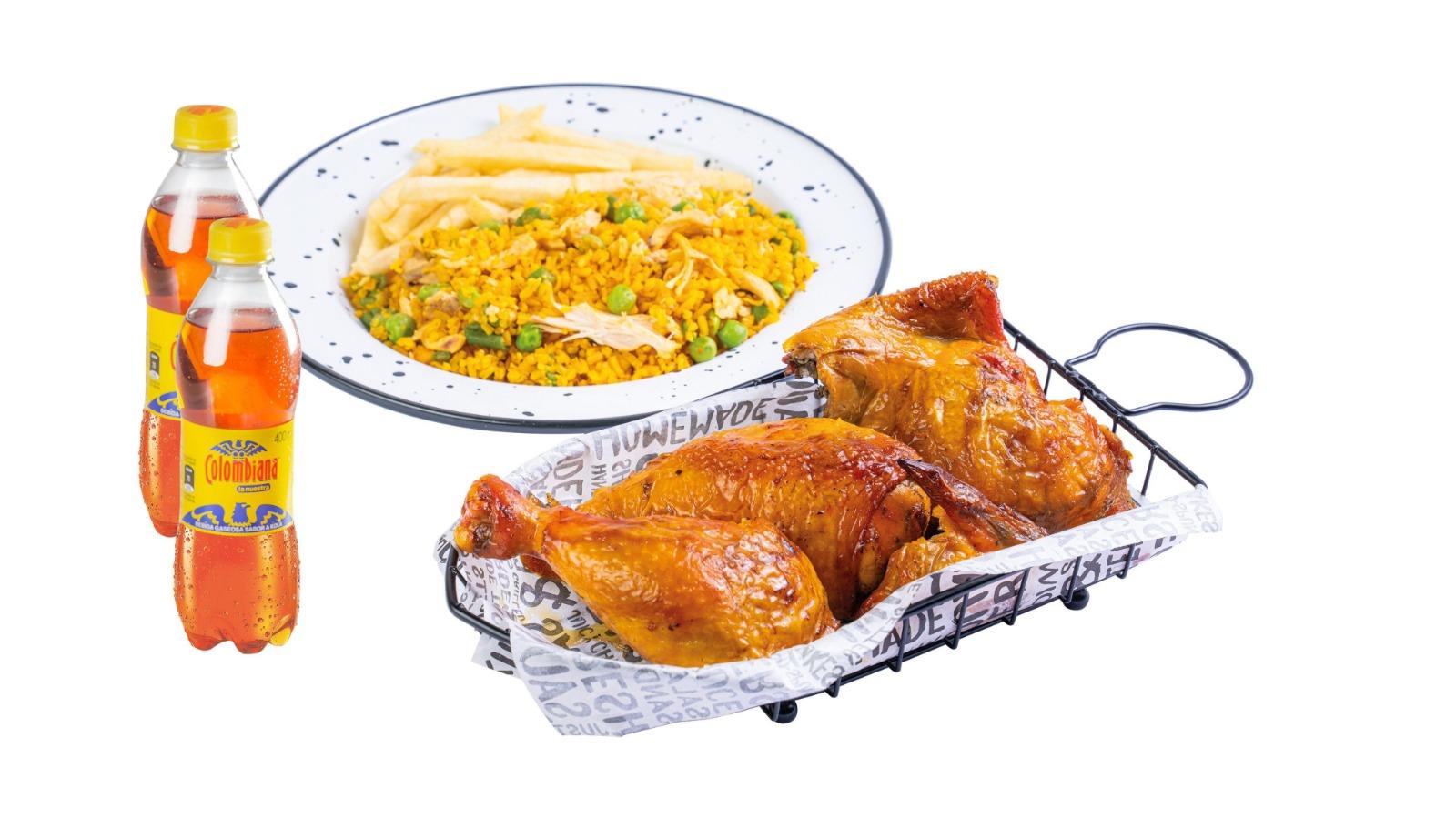 Combinacion Ideal Arroz con Pollo Bogota