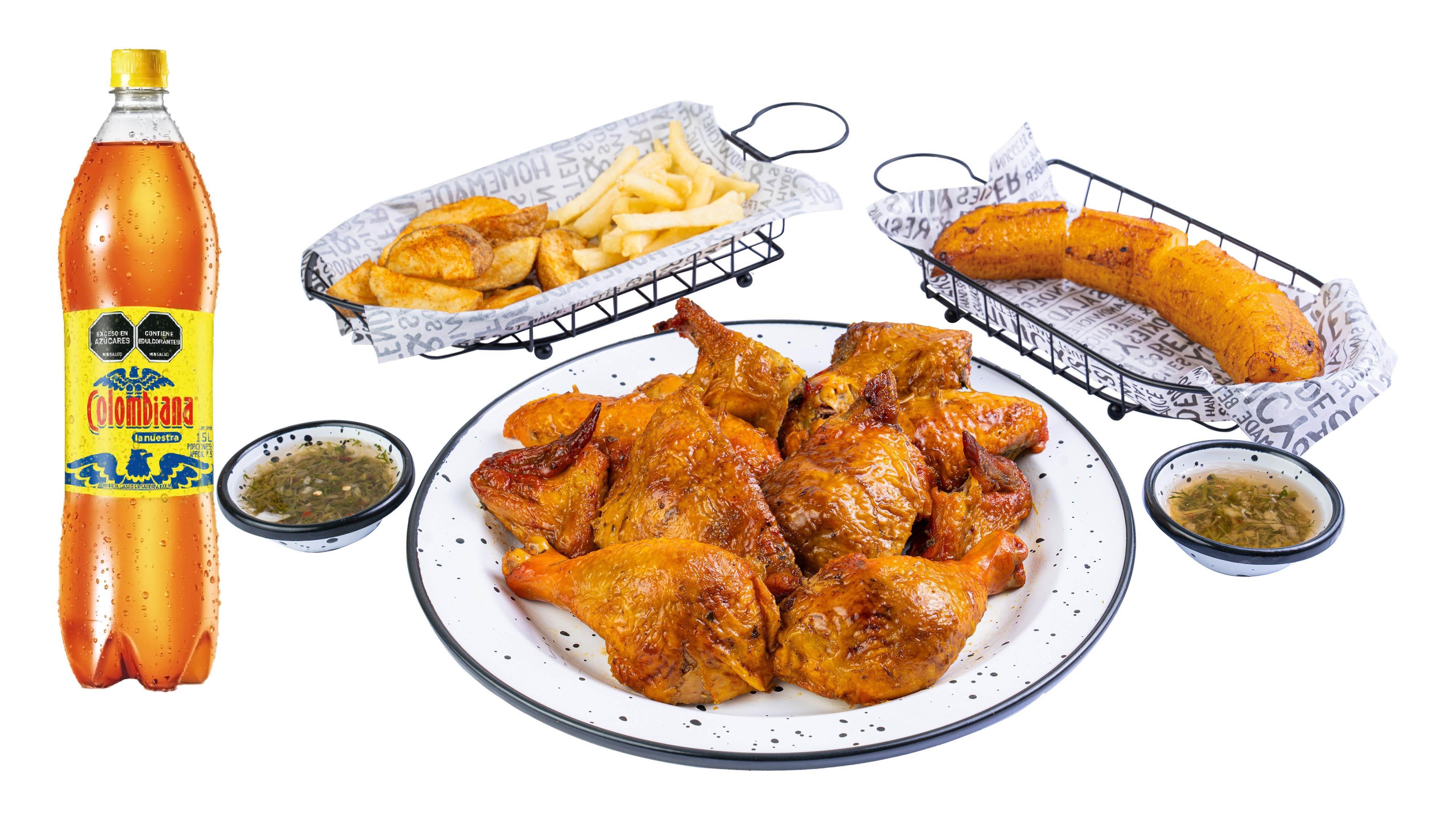Oferta Combo amo el Pollo Asado