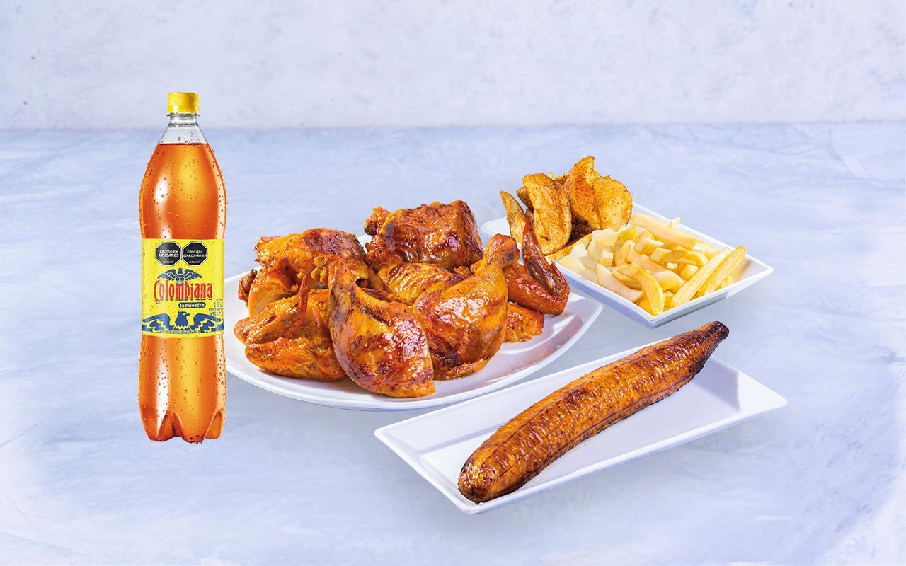 Oferta Combo amo el Pollo Asado