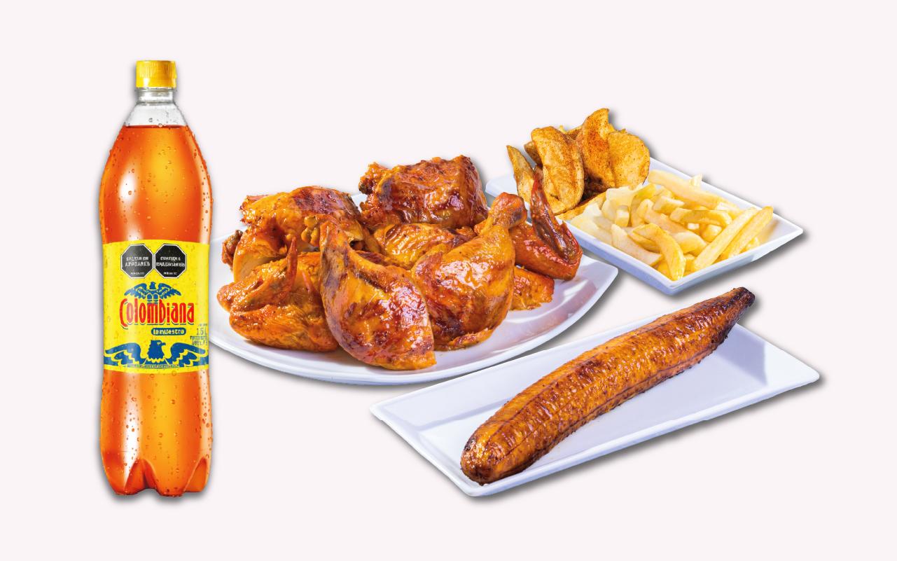 Oferta Combo amo el Pollo Asado
