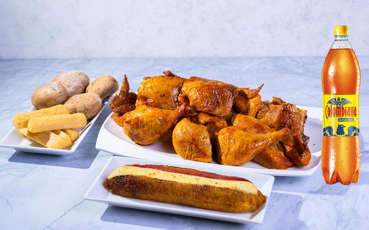 Combo de Pollo y Medio Asado Cali Mio