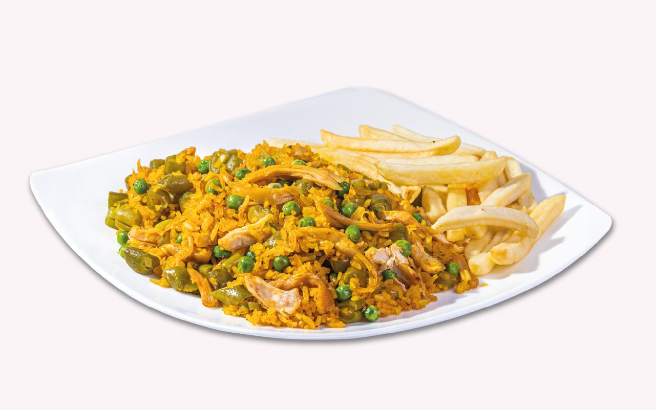 Arroz con Pollo Mediano