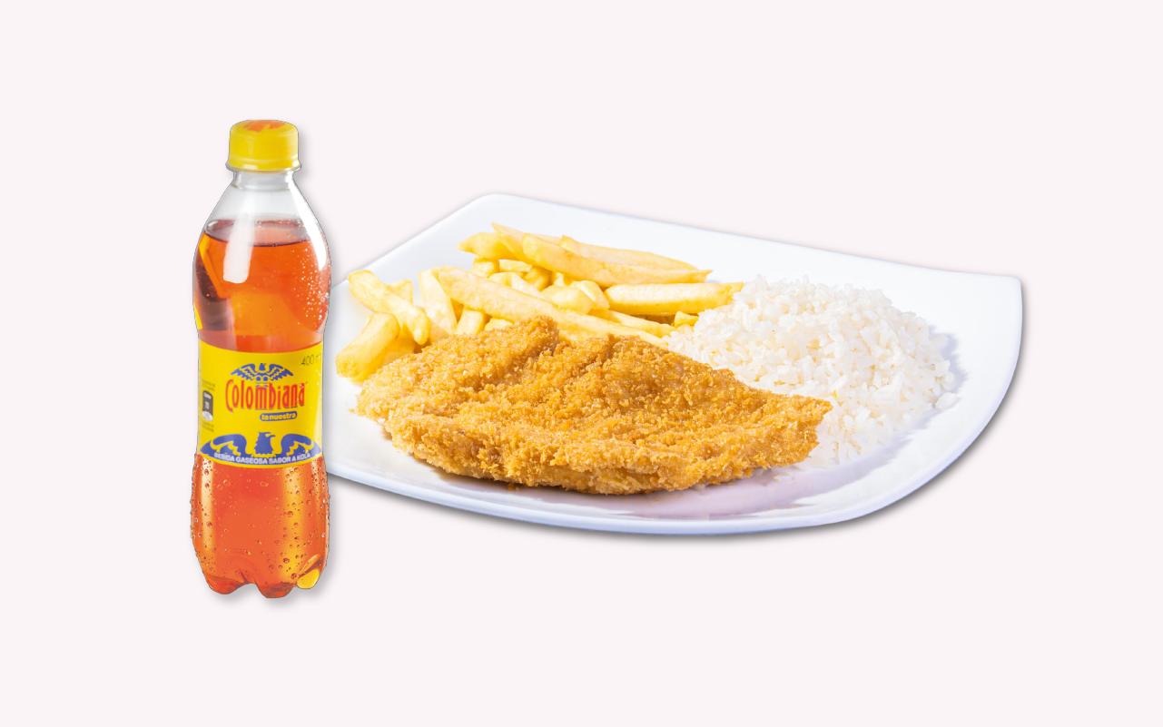 Combo Media Milanesa