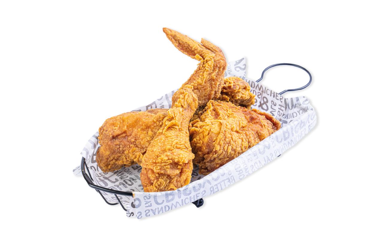 Medio Pollo Apanado