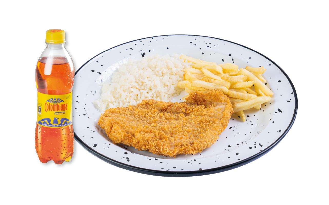 Combo Media Milanesa
