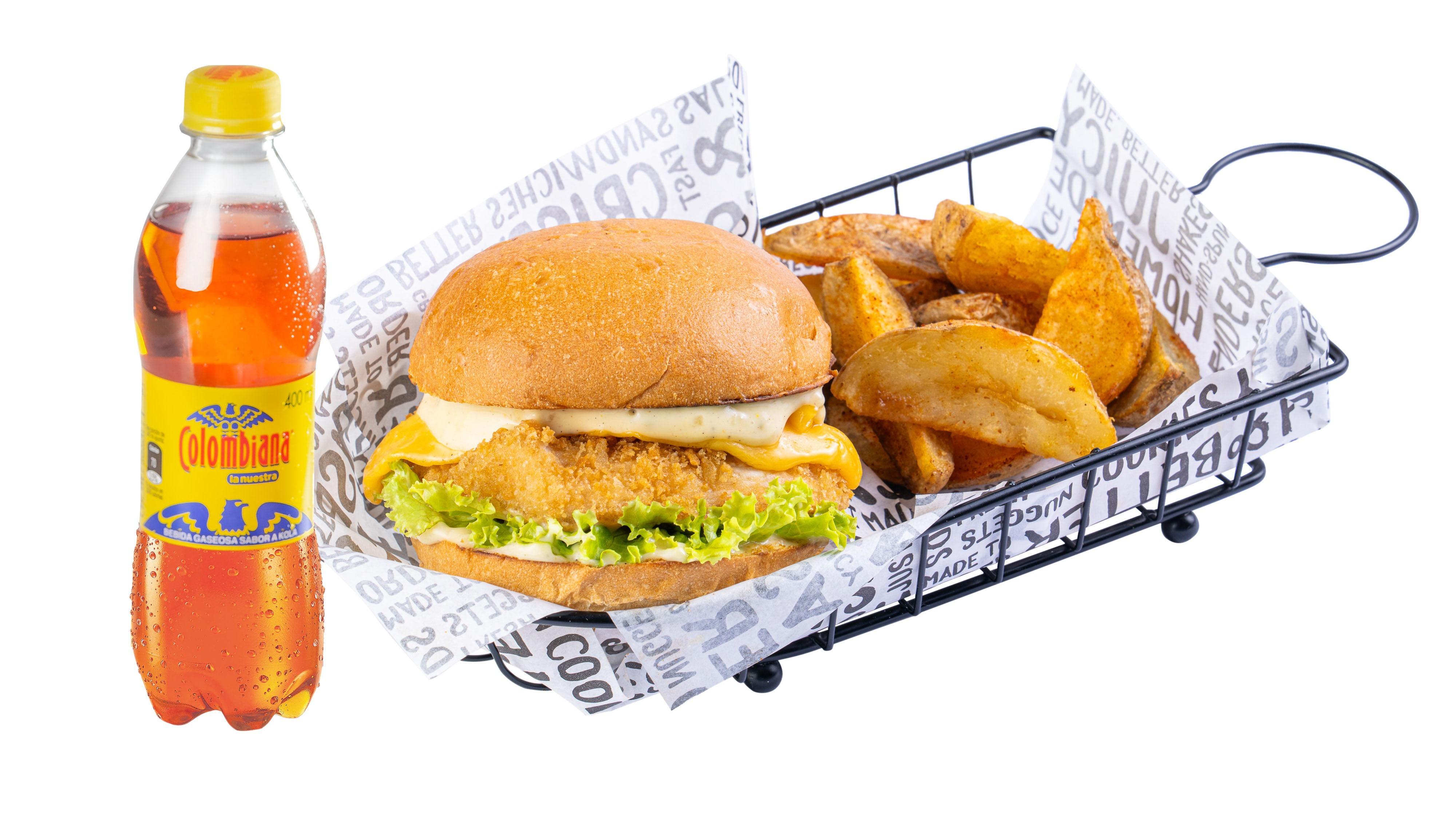 Combo Pollo Burguer